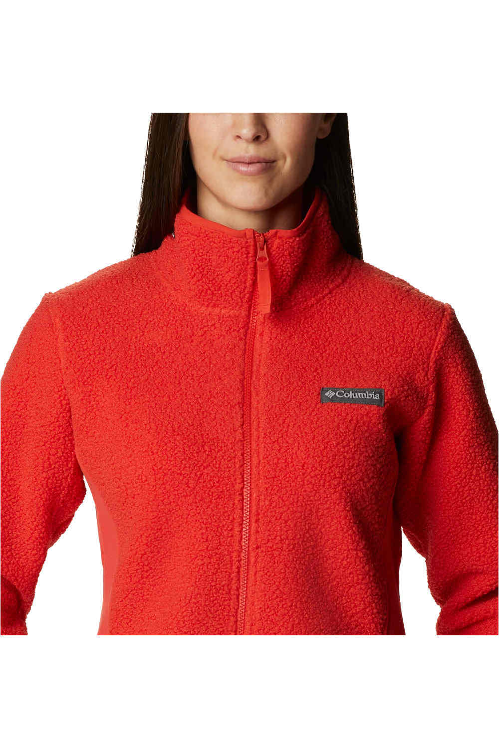Columbia forro polar mujer Columbia Panorama Full Zip vista trasera Columbia forro polar mujer Columbia Panorama Full Zip vista trasera