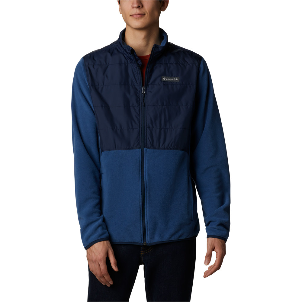 Columbia forro polar hombre Columbia Basin Butte Fleece Full Zip vista trasera Columbia forro polar hombre Columbia Basin Butte Fleece Full Zip vista trasera