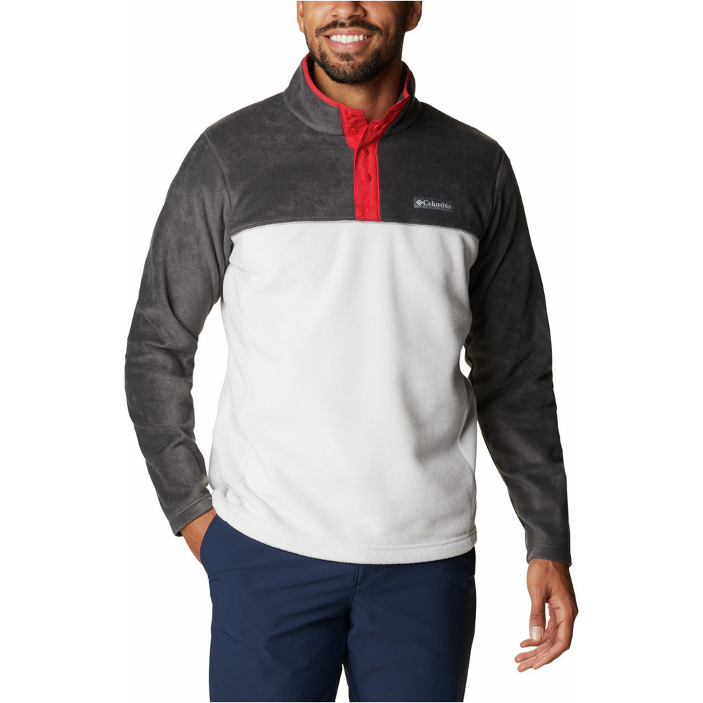 Columbia forro polar hombre Columbia Steens Mountain Half Snap 03 Columbia forro polar hombre Columbia Steens Mountain Half Snap 03