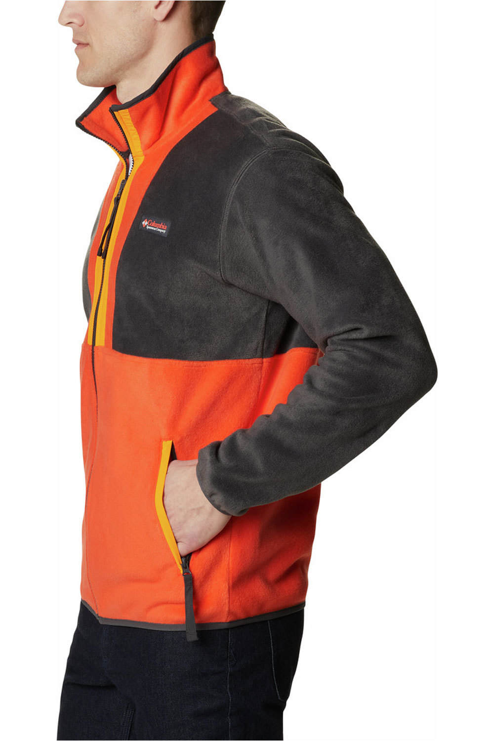 Columbia forro polar hombre Columbia Back Bowl Full Zip Fleece vista trasera Columbia forro polar hombre Columbia Back Bowl Full Zip Fleece vista trasera