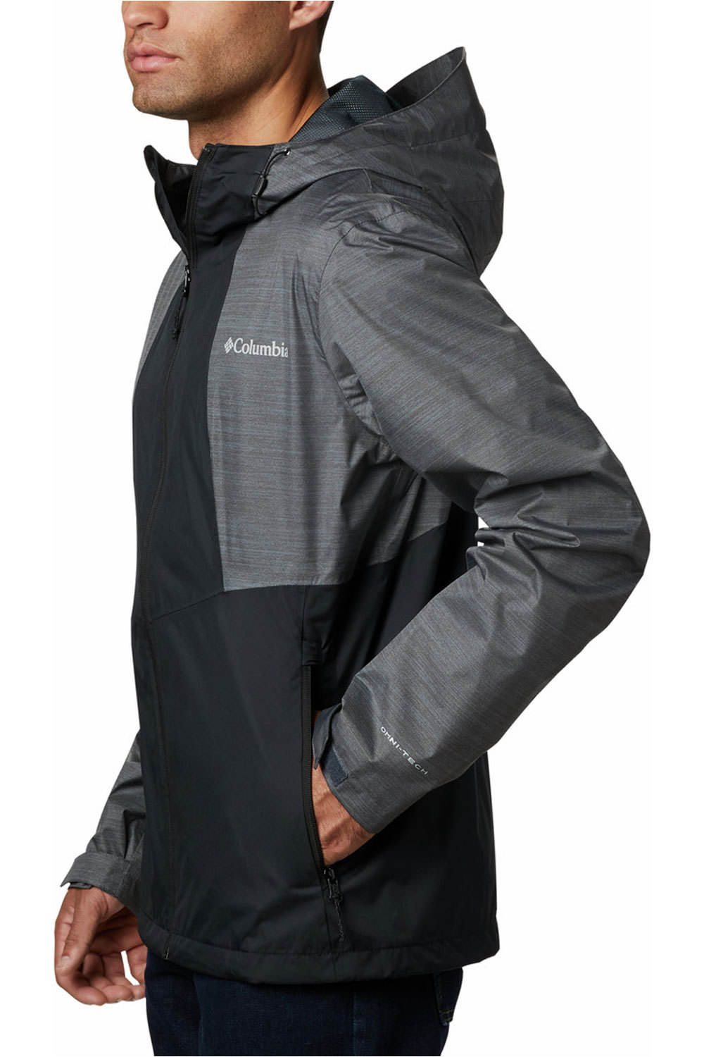Columbia chaqueta impermeable hombre Columbia Inner Limits II Jacket NE vista trasera Columbia chaqueta impermeable hombre Columbia Inner Limits II Jacket NE vista trasera