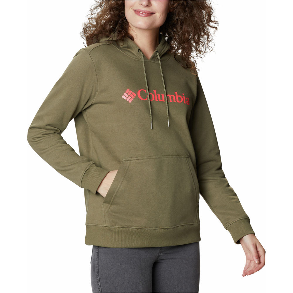 Columbia Sudaderas Montaña Mujer Columbia Columbia Logo Hoodie vista frontal Columbia Sudaderas Montaña Mujer Columbia Columbia Logo Hoodie vista frontal