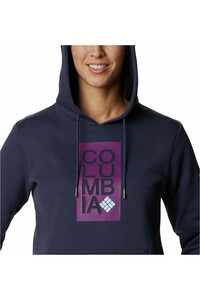 Columbia Sudaderas Montaña Mujer Columbia Columbia Logo Hoodie vista detalle Columbia Sudaderas Montaña Mujer Columbia Columbia Logo Hoodie vista detalle