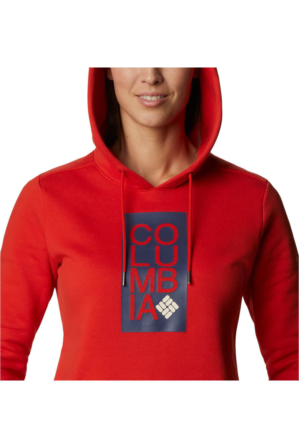 Columbia Sudaderas Montaña Mujer Columbia Columbia Logo Hoodie vista trasera Columbia Sudaderas Montaña Mujer Columbia Columbia Logo Hoodie vista trasera