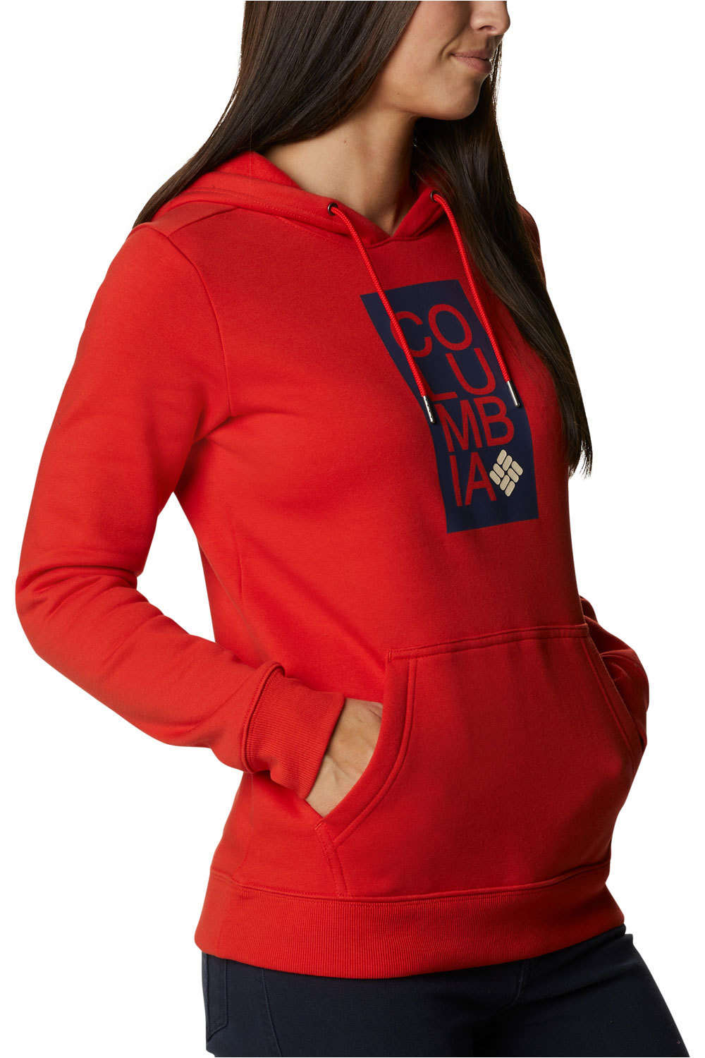 Columbia Sudaderas Montaña Mujer Columbia Columbia Logo Hoodie vista detalle Columbia Sudaderas Montaña Mujer Columbia Columbia Logo Hoodie vista detalle
