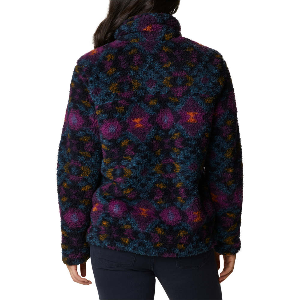 Columbia forro polar mujer Columbia Winter Pass Sherpa FZ vista trasera Columbia forro polar mujer Columbia Winter Pass Sherpa FZ vista trasera