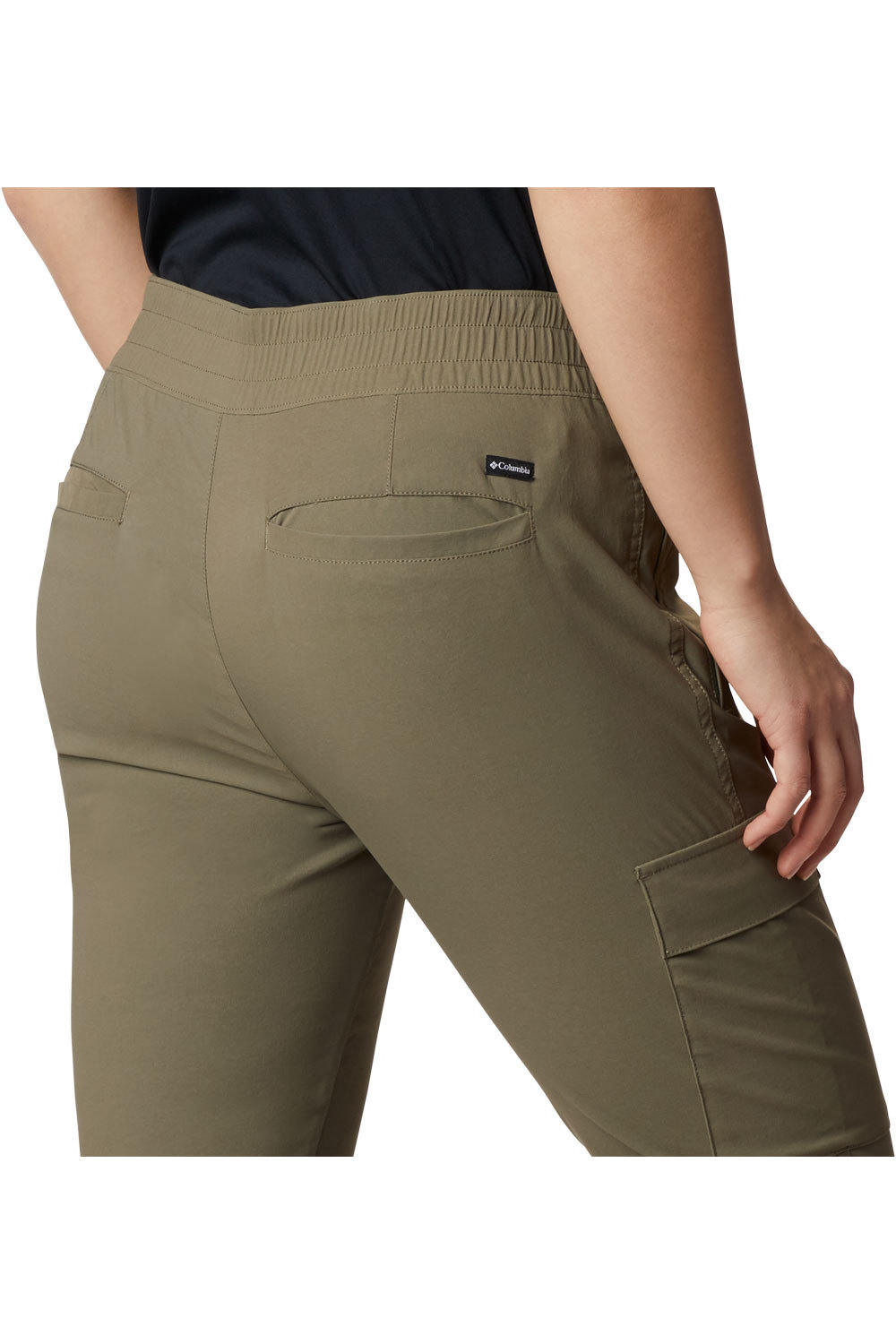 Columbia pantalón montaña mujer Columbia Firwood Cargo Pant vista trasera Columbia pantalón montaña mujer Columbia Firwood Cargo Pant vista trasera