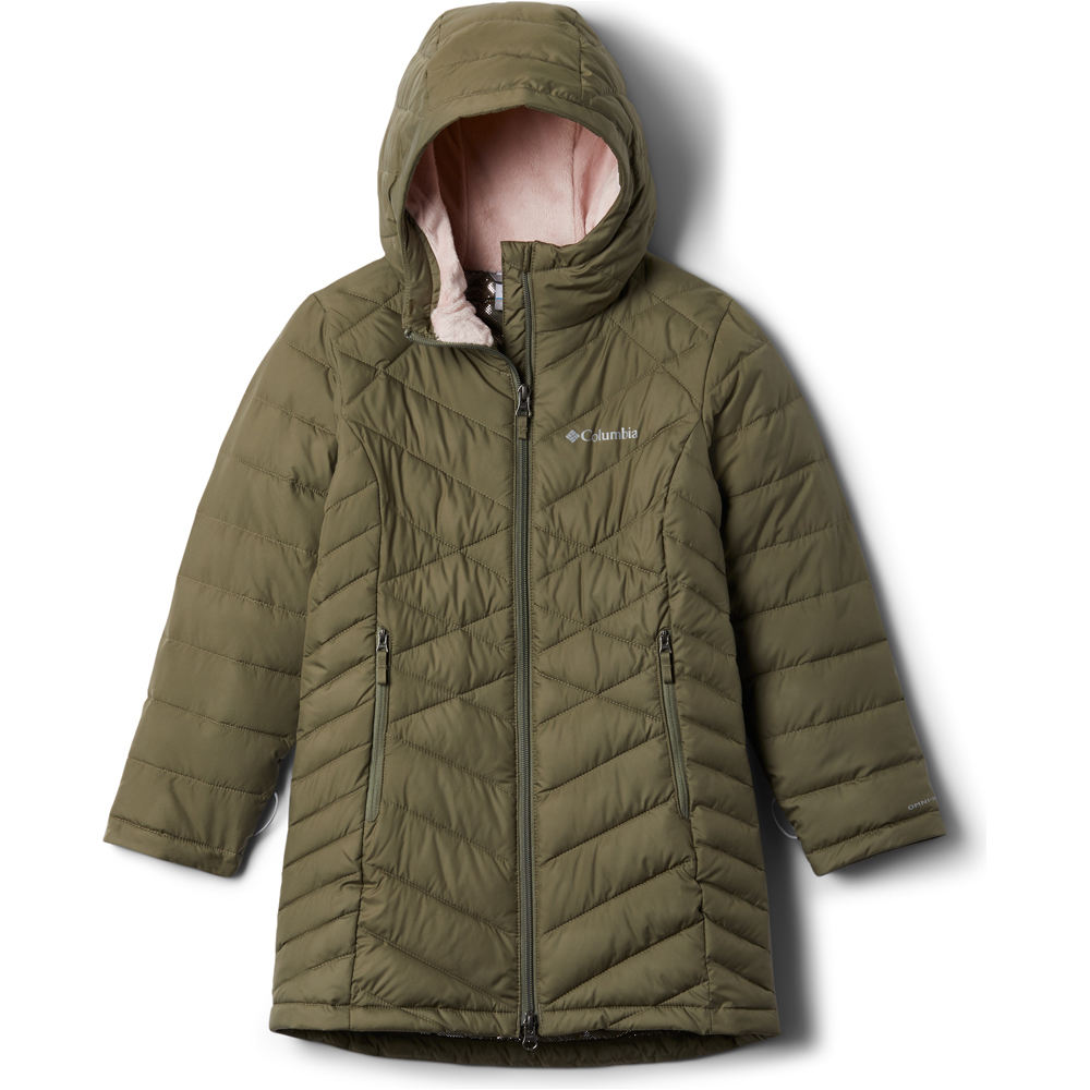 Columbia chaqueta outdoor niño Columbia Heavenly Long Jacket vista frontal Columbia chaqueta outdoor niño Columbia Heavenly Long Jacket vista frontal
