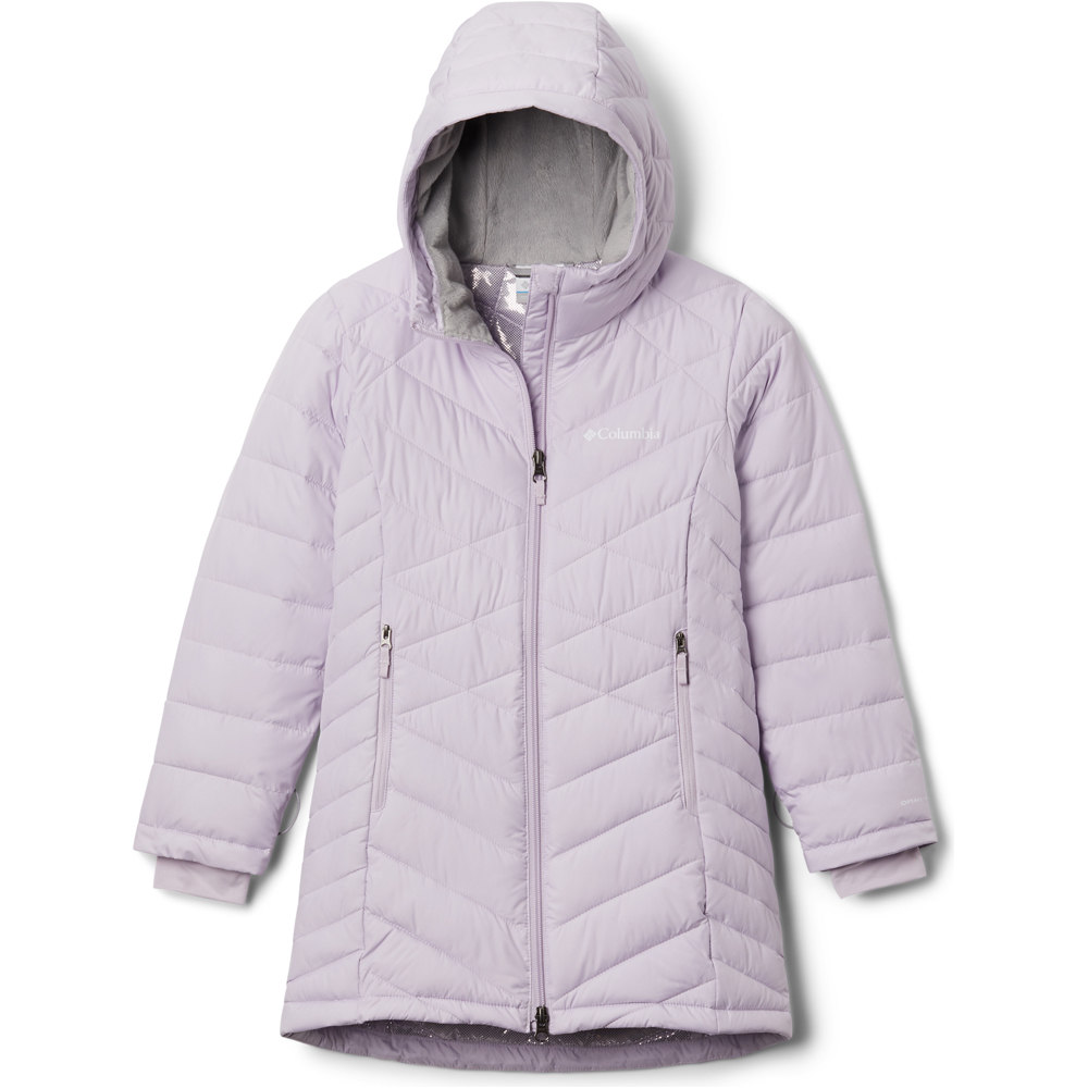 Columbia chaqueta outdoor niño Columbia Heavenly Long Jacket vista frontal Columbia chaqueta outdoor niño Columbia Heavenly Long Jacket vista frontal