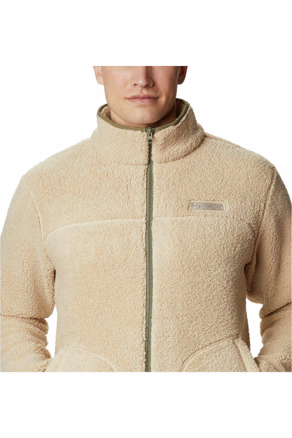 Columbia forro polar hombre Columbia Rugged Ridge II Sherpa Fleece vista detalle Columbia forro polar hombre Columbia Rugged Ridge II Sherpa Fleece vista detalle
