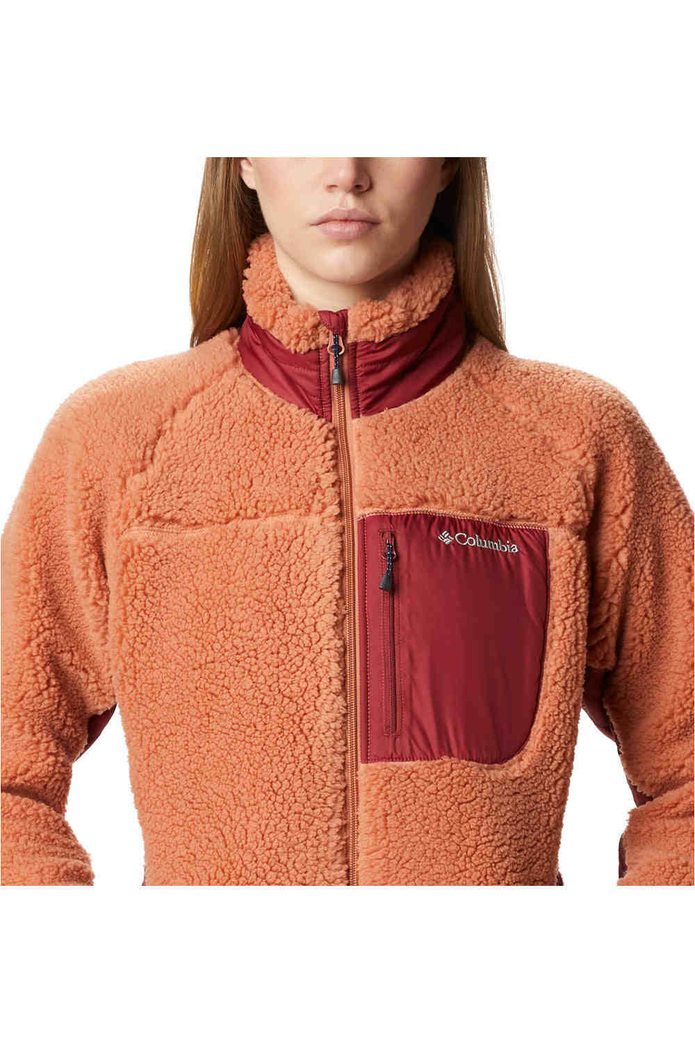 Columbia forro polar mujer Columbia W Archer Ridge II FZ vista trasera Columbia forro polar mujer Columbia W Archer Ridge II FZ vista trasera