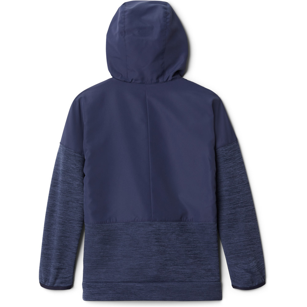 Columbia forro polar niño Columbia Out-Shield Dry Fleece Full Zip vista trasera Columbia forro polar niño Columbia Out-Shield Dry Fleece Full Zip vista trasera