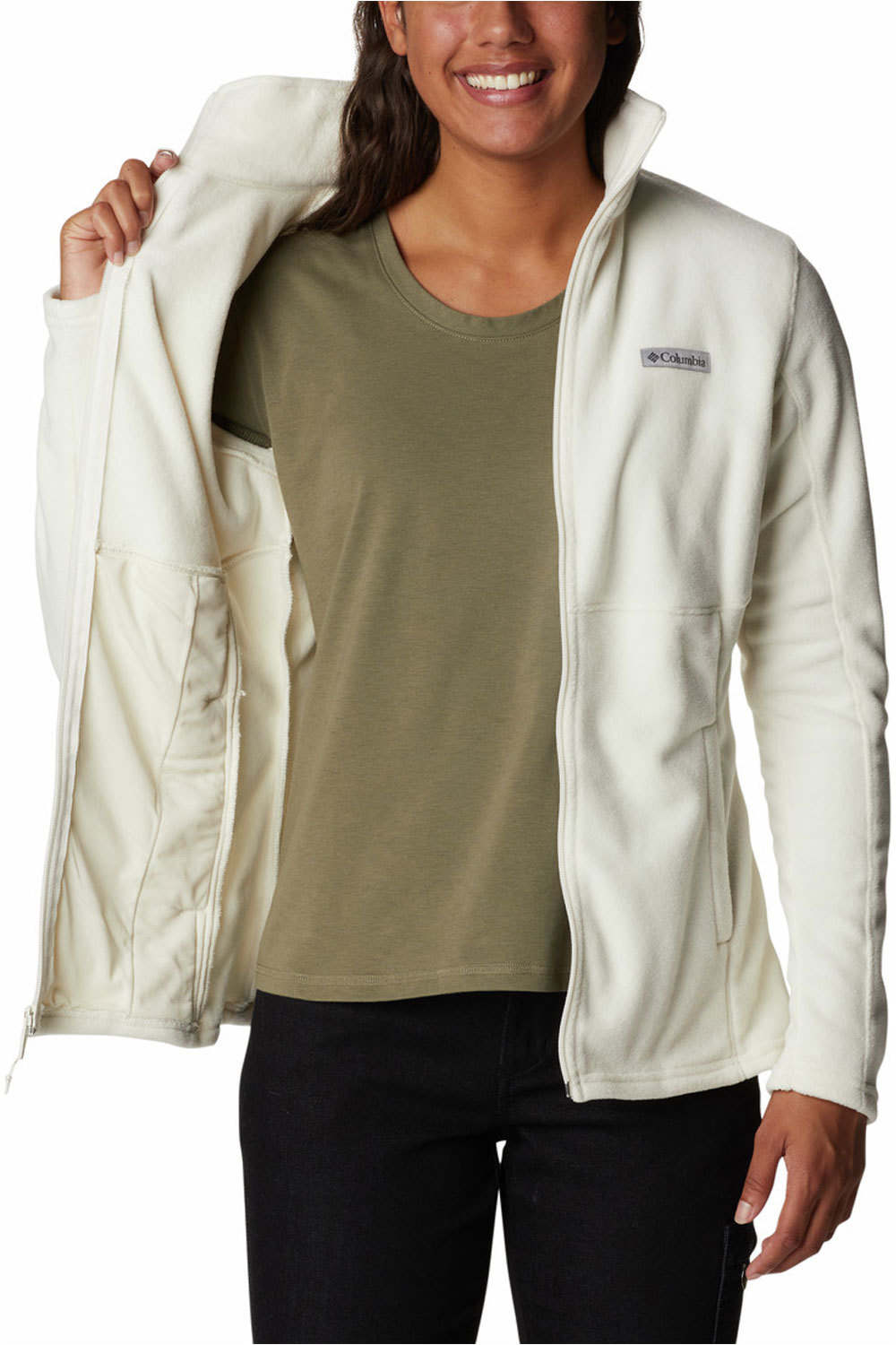 Columbia forro polar mujer Columbia Basin Trail III Full Zip vista detalle Columbia forro polar mujer Columbia Basin Trail III Full Zip vista detalle