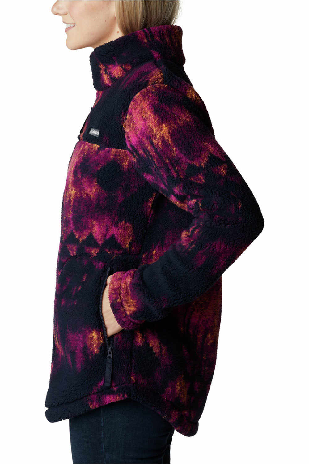 Columbia forro polar mujer Columbia West Bend Full Zip vista trasera Columbia forro polar mujer Columbia West Bend Full Zip vista trasera