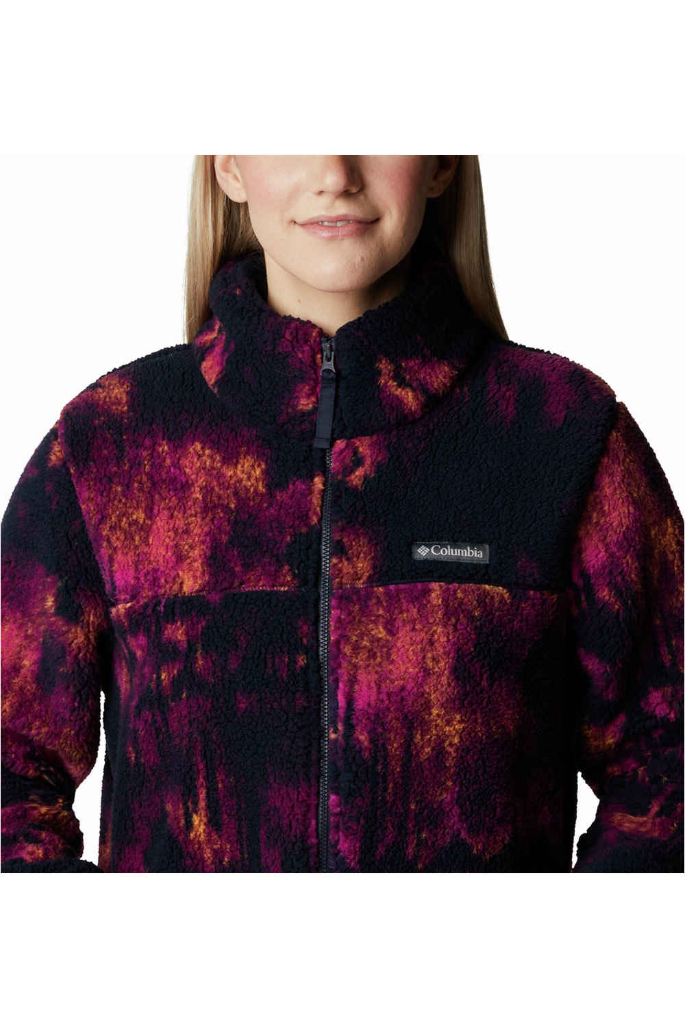 Columbia forro polar mujer Columbia West Bend Full Zip vista detalle Columbia forro polar mujer Columbia West Bend Full Zip vista detalle