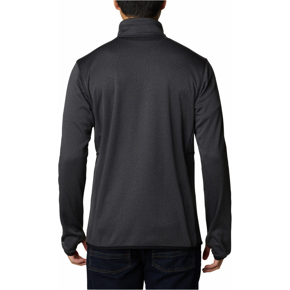 Columbia forro polar hombre Columbia Park View Fleece Half Zip vista trasera Columbia forro polar hombre Columbia Park View Fleece Half Zip vista trasera
