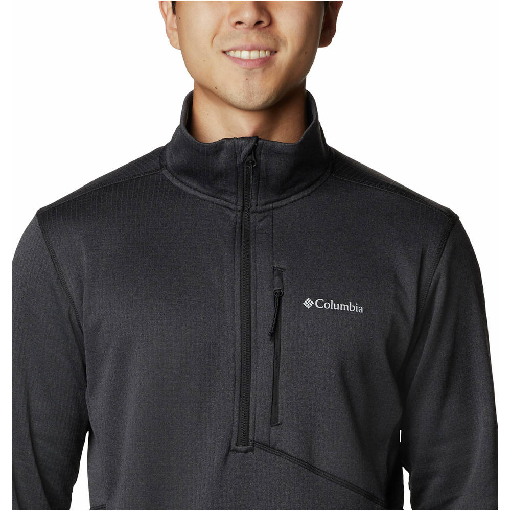 Columbia forro polar hombre Columbia Park View Fleece Half Zip vista detalle Columbia forro polar hombre Columbia Park View Fleece Half Zip vista detalle