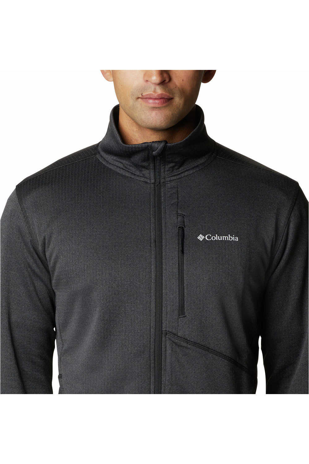 Columbia forro polar hombre Park View Fleece Full Zip vista detalle Columbia forro polar hombre Park View Fleece Full Zip vista detalle