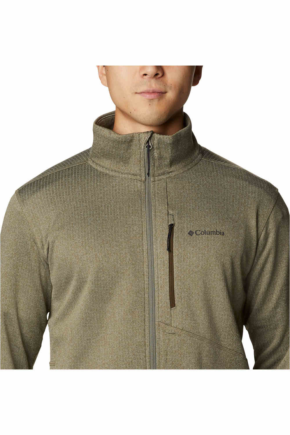 Columbia forro polar hombre Columbia Park View Fleece Full Zip vista trasera Columbia forro polar hombre Columbia Park View Fleece Full Zip vista trasera