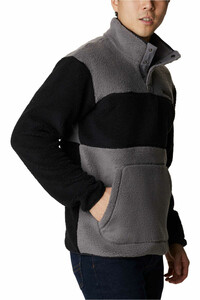 Columbia forro polar hombre Columbia Rugged Ridge Sherpa Half Snap vista detalle Columbia forro polar hombre Columbia Rugged Ridge Sherpa Half Snap vista detalle