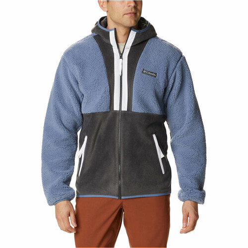 COLUMBIA BACKBOWL SHERPA FULL ZIP HOODIE azul