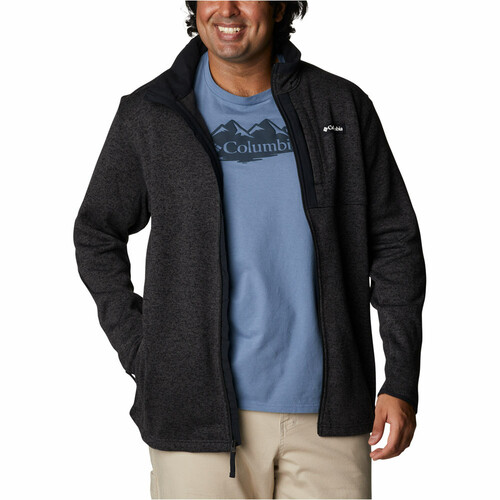 COLUMBIA SWEATER WEATHER FULL ZIP negro