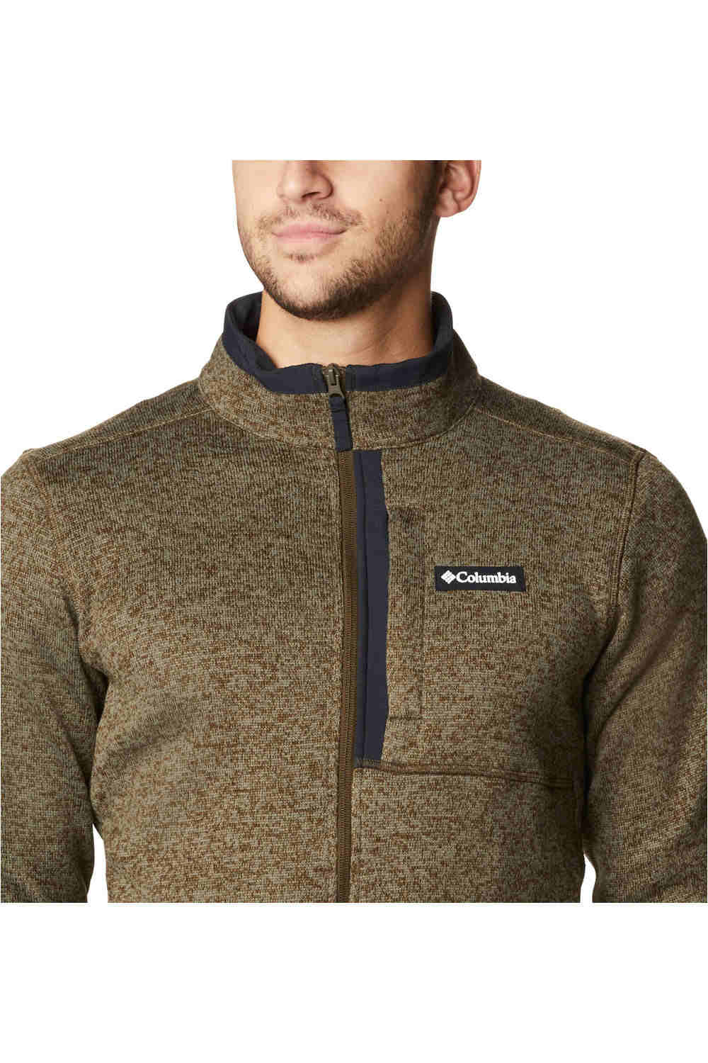 Columbia forro polar hombre Columbia Sweater Weather Full Zip vista trasera Columbia forro polar hombre Columbia Sweater Weather Full Zip vista trasera