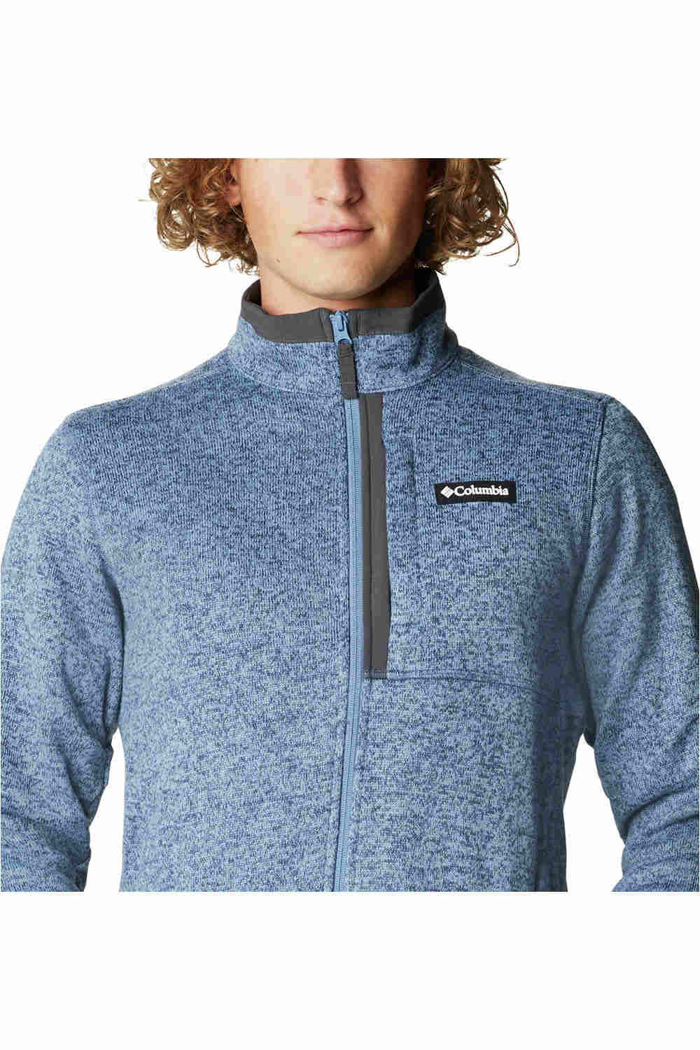 Columbia forro polar hombre Columbia Sweater Weather Full Zip vista trasera Columbia forro polar hombre Columbia Sweater Weather Full Zip vista trasera