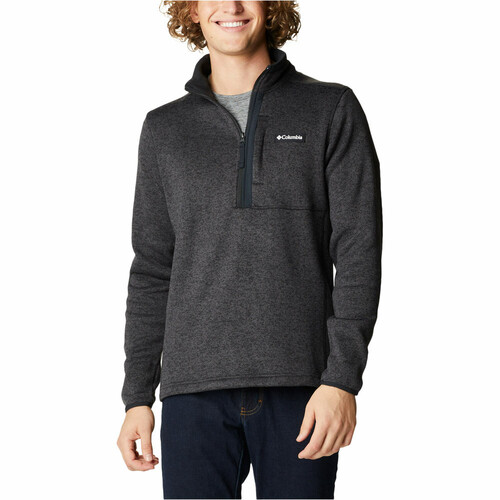 COLUMBIA SWEATER WEATHER HALF ZIP negro