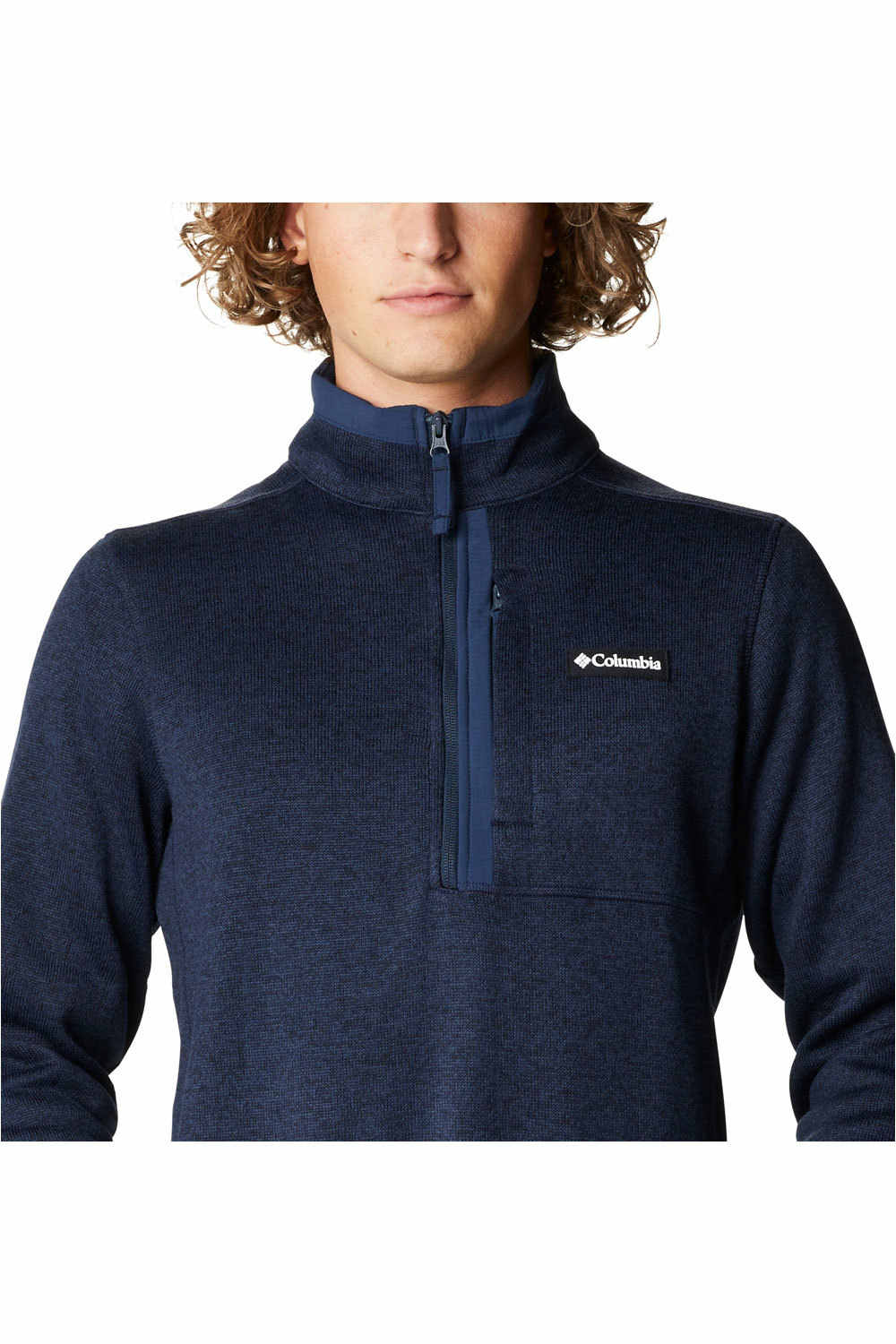 Columbia forro polar hombre Columbia Sweater Weather Half Zip AZ vista trasera Columbia forro polar hombre Columbia Sweater Weather Half Zip AZ vista trasera