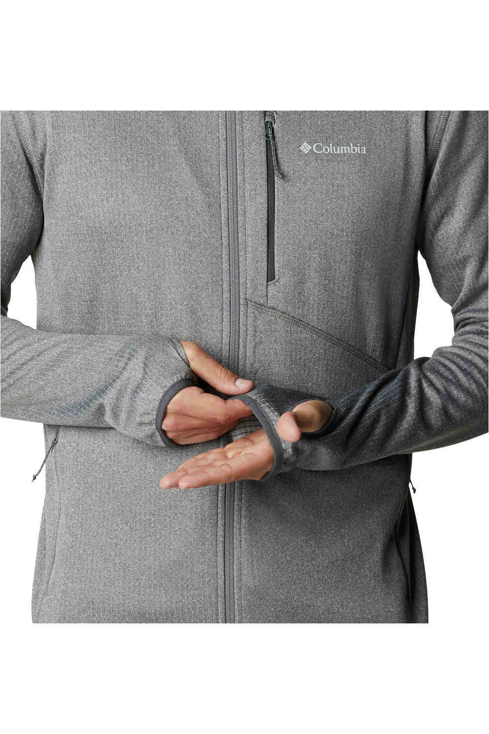 Columbia forro polar hombre Columbia Park View Fleece Full Zip Hoodie vista detalle Columbia forro polar hombre Columbia Park View Fleece Full Zip Hoodie vista detalle