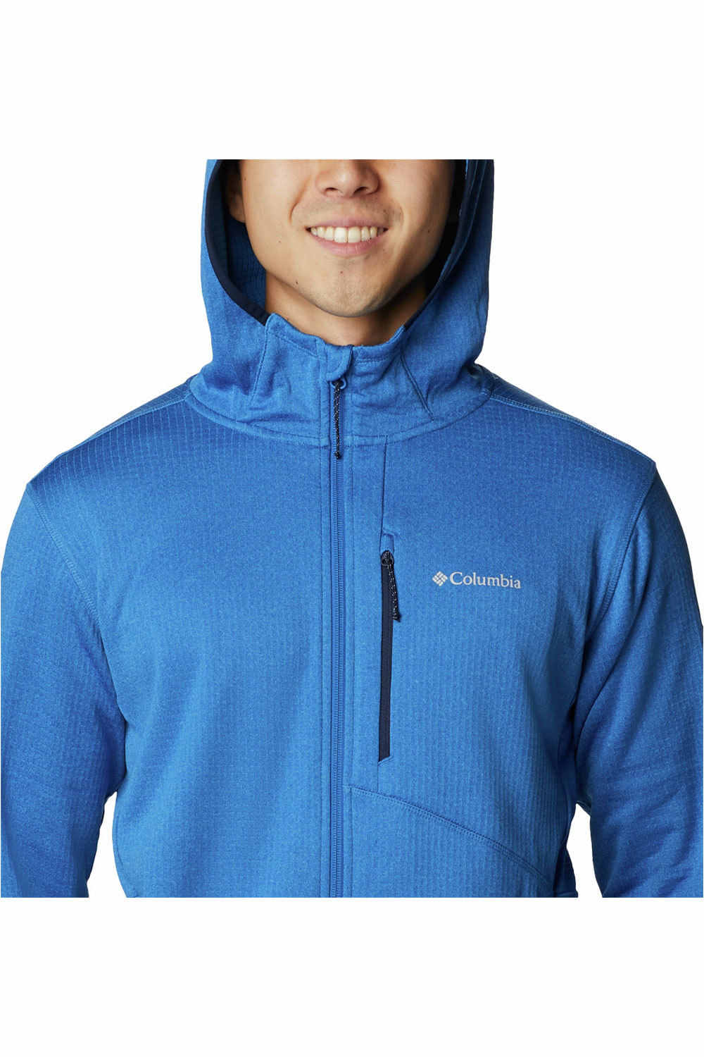 Columbia forro polar hombre Columbia Park View Fleece Full Zip Hoodie vista detalle Columbia forro polar hombre Columbia Park View Fleece Full Zip Hoodie vista detalle