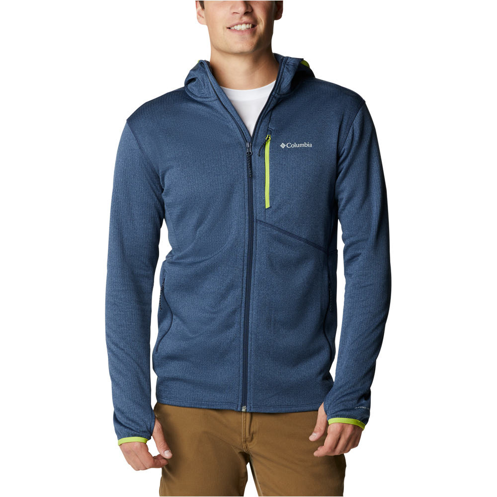 Columbia forro polar hombre Columbia Park View Fleece Full Zip Hoodie vista detalle Columbia forro polar hombre Columbia Park View Fleece Full Zip Hoodie vista detalle