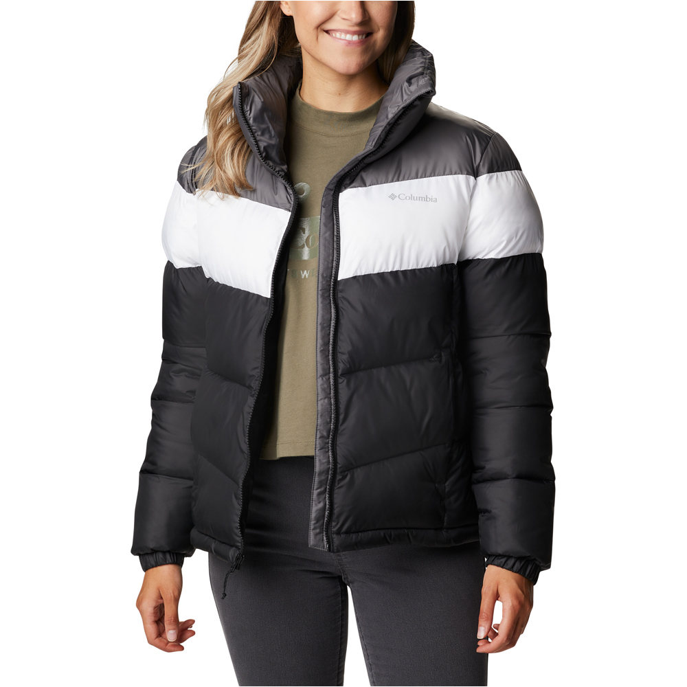 Columbia chaqueta outdoor mujer Columbia Puffect Color Blocked Jacket vista detalle Columbia chaqueta outdoor mujer Columbia Puffect Color Blocked Jacket vista detalle