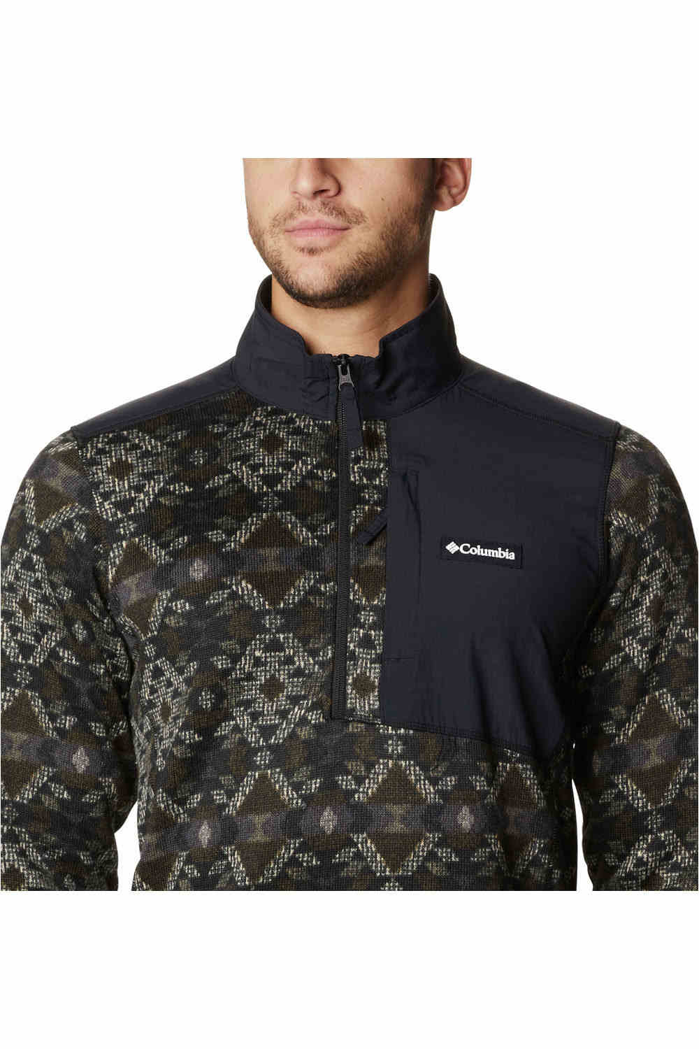 Columbia forro polar hombre Columbia Sweater Weather Printed Half Zip 03 Columbia forro polar hombre Columbia Sweater Weather Printed Half Zip 03