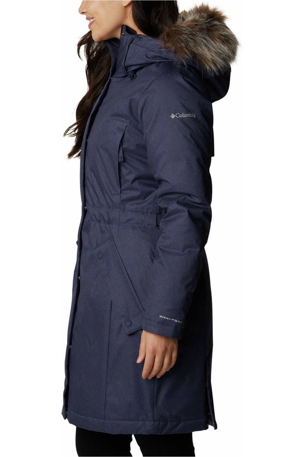Columbia chaqueta impermeable insulada mujer Columbia Juniper Ridge Down Parka vista trasera Columbia chaqueta impermeable insulada mujer Columbia Juniper Ridge Down Parka vista trasera