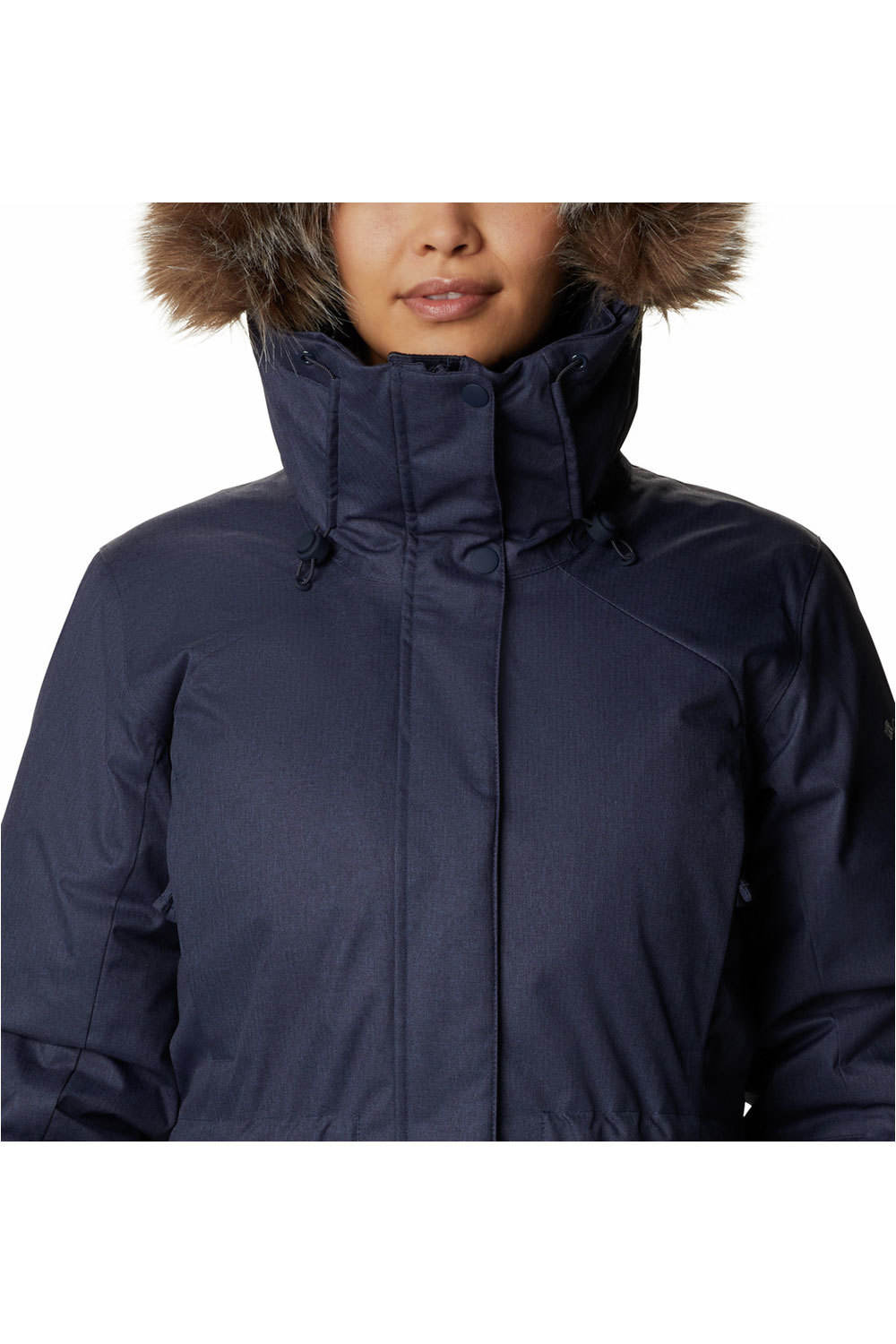 Columbia chaqueta impermeable insulada mujer Columbia Juniper Ridge Down Parka vista detalle Columbia chaqueta impermeable insulada mujer Columbia Juniper Ridge Down Parka vista detalle