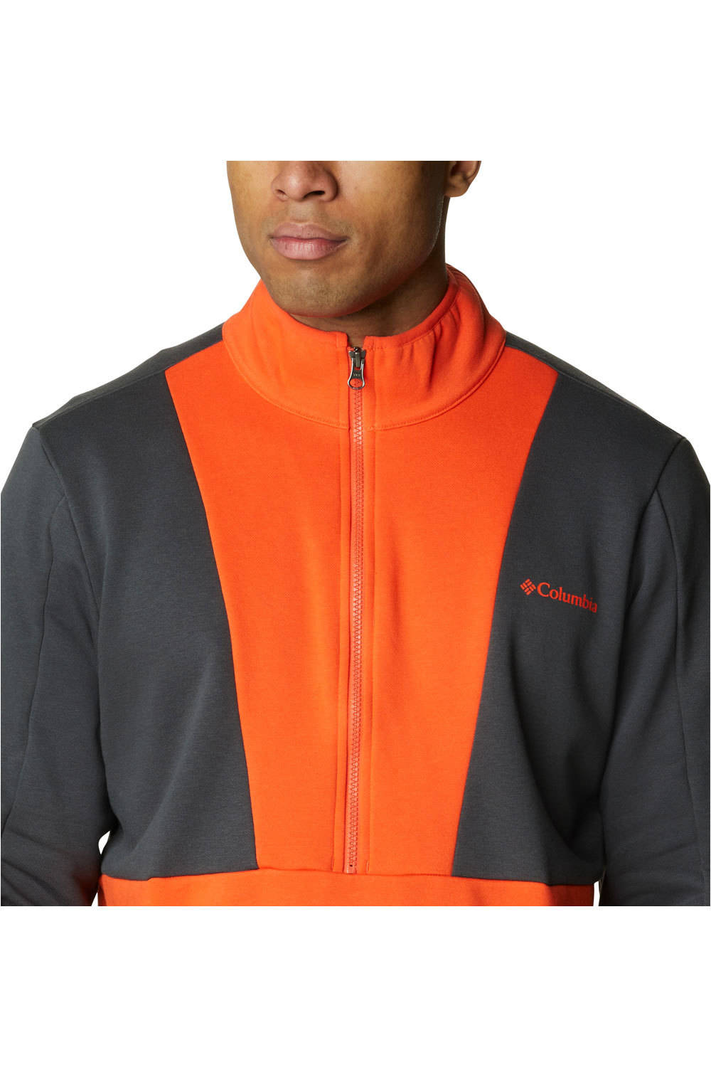 Columbia forro polar hombre Columbia Columbia Lodge Colorblock Half Zip vista trasera Columbia forro polar hombre Columbia Columbia Lodge Colorblock Half Zip vista trasera