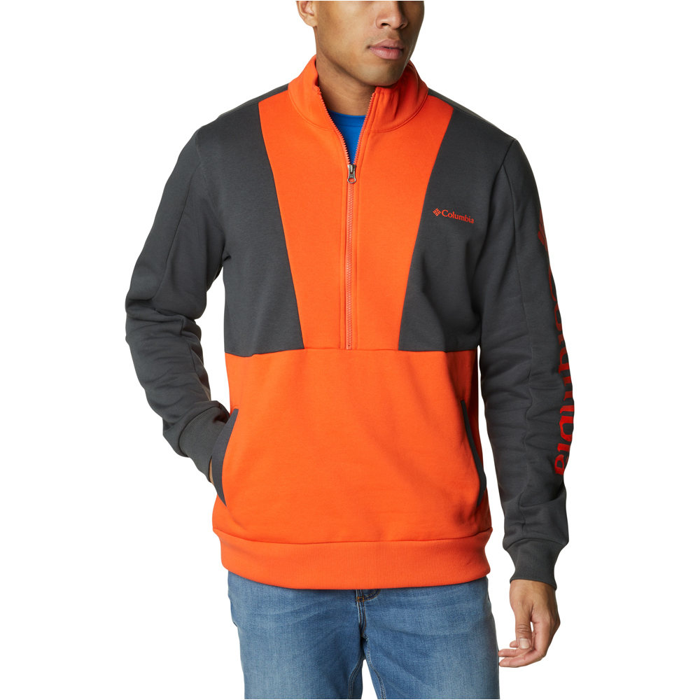 Columbia forro polar hombre Columbia Columbia Lodge Colorblock Half Zip 03 Columbia forro polar hombre Columbia Columbia Lodge Colorblock Half Zip 03