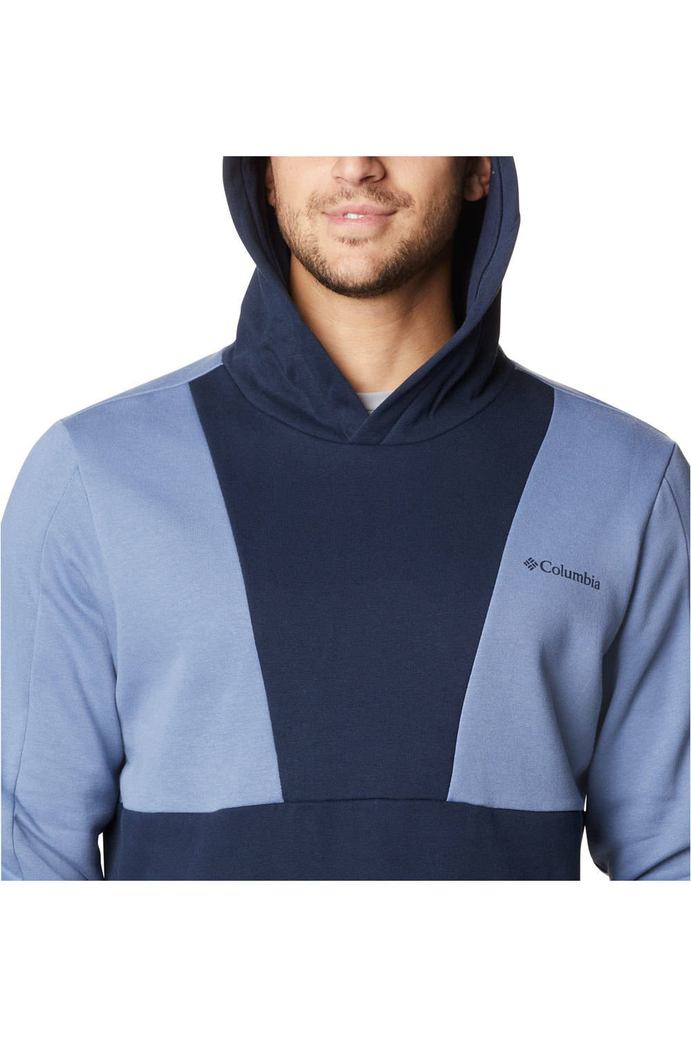 Columbia forro polar hombre Columbia Columbia Lodge Colorblock Hoodie vista trasera Columbia forro polar hombre Columbia Columbia Lodge Colorblock Hoodie vista trasera
