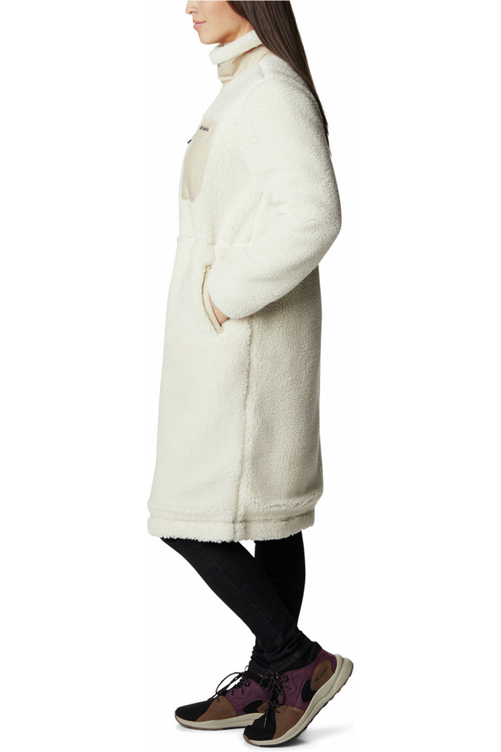 Columbia forro polar mujer Columbia Archer Ridge Long Jacket vista trasera Columbia forro polar mujer Columbia Archer Ridge Long Jacket vista trasera