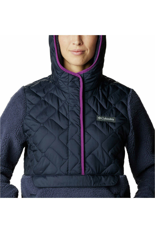 COLUMBIA SWEET VIEW FLEECE HOODED PULLOVER azul