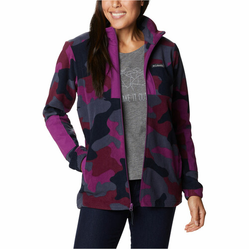 COLUMBIA COLUMBIA LODGE FLEECE FZ morado