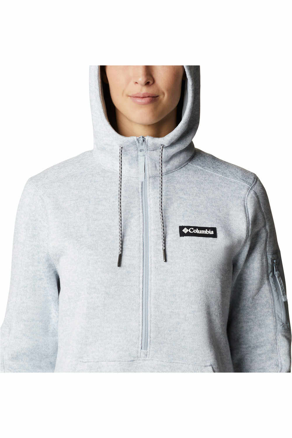 Columbia forro polar mujer Columbia W Sweater Weather Hooded Pullover vista trasera Columbia forro polar mujer Columbia W Sweater Weather Hooded Pullover vista trasera