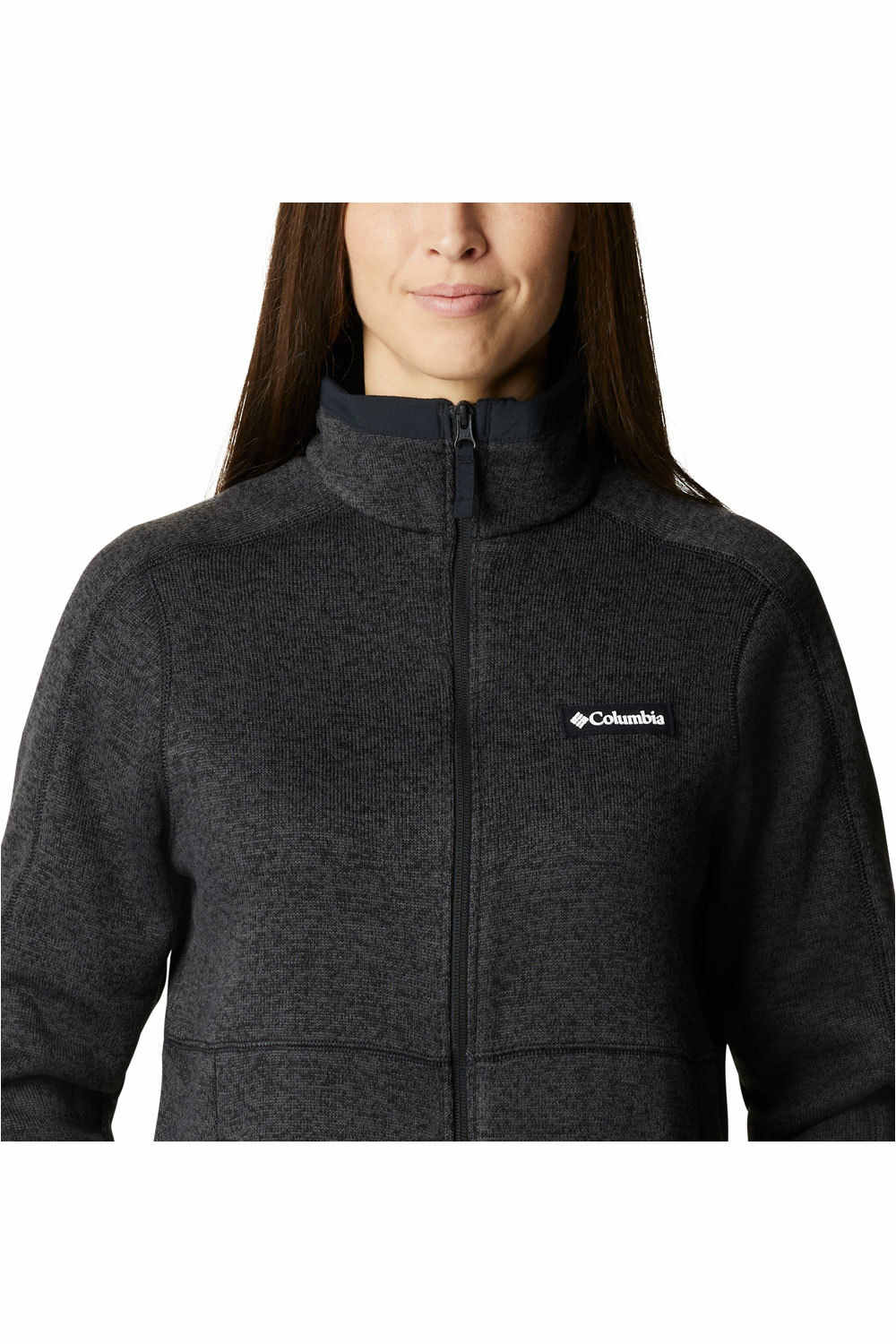 Columbia forro polar mujer Columbia W Sweater Weather Full Zip vista trasera Columbia forro polar mujer Columbia W Sweater Weather Full Zip vista trasera