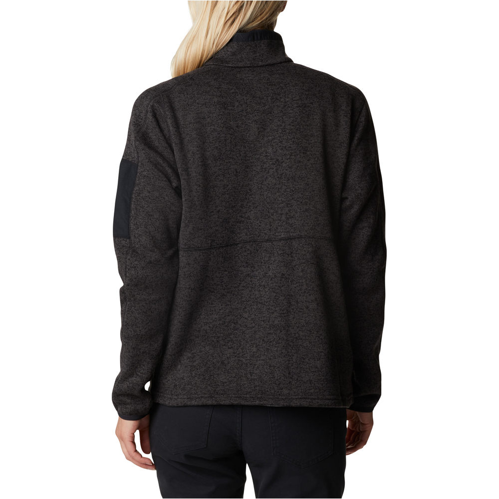 Columbia forro polar mujer Columbia W Sweater Weather 1/2 Zip vista trasera Columbia forro polar mujer Columbia W Sweater Weather 1/2 Zip vista trasera