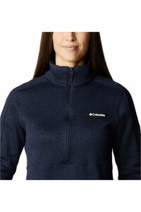 Columbia forro polar mujer Columbia W Sweater Weather 1/2 Zip vista trasera Columbia forro polar mujer Columbia W Sweater Weather 1/2 Zip vista trasera