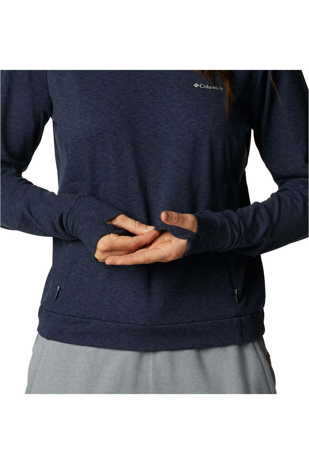 Columbia Sudaderas Montaña Mujer Columbia Weekend Adventure Pullover vista trasera Columbia Sudaderas Montaña Mujer Columbia Weekend Adventure Pullover vista trasera