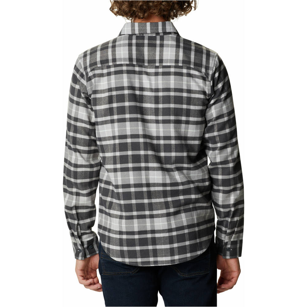 Columbia camisa montaña manga larga hombre Columbia Outdoor Elements II Flannel vista trasera Columbia camisa montaña manga larga hombre Columbia Outdoor Elements II Flannel vista trasera