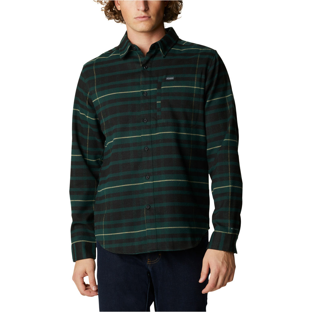 Columbia camisa montaña manga larga hombre Columbia Outdoor Elements II Flannel vista frontal Columbia camisa montaña manga larga hombre Columbia Outdoor Elements II Flannel vista frontal